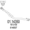 MTS 01.14350 Exhaust Pipe